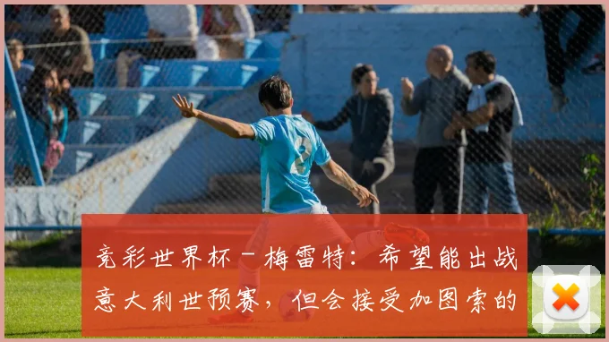 竞彩世界杯 - 梅雷特：希望能出战意大利世预赛，但会接受加图索的任何决定